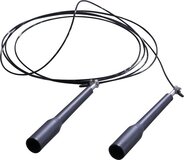 Crossmaxx Speed Rope - Adjustable Jump Rope - 280 cm - Black - For Crossfit, Fitness, Boxing