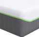 vidaXL Matras Wit en Grijs 80 x 160 cm Jacquard stof