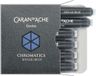 Caran D'Ache 8021-140 cartouches d'encre - Set de 6 - Bleu idyllique