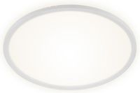 Briloner SLIM LED Plafonniére - Plafondlamp dimbaar - Plafondlamp met achtergrondverlichting - Incl. afstandsbediening - 22 Watt - 3000 lumen - Wit