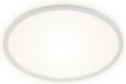 Briloner SLIM LED Plafonniére - Plafondlamp dimbaar - Plafondlamp met achtergrondverlichting - Incl. afstandsbediening - 22 Watt - 3000 lumen - Wit