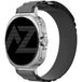 Accezz Nylon Alpine bandje voor Samsung Galaxy Watch Ultra 2 / Ultra - Dark Grey