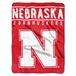 Northwest NCAA Nebraska Cornhuskers Unisex-volwassen Raschel plaid deken, 60 "x 80", Basic