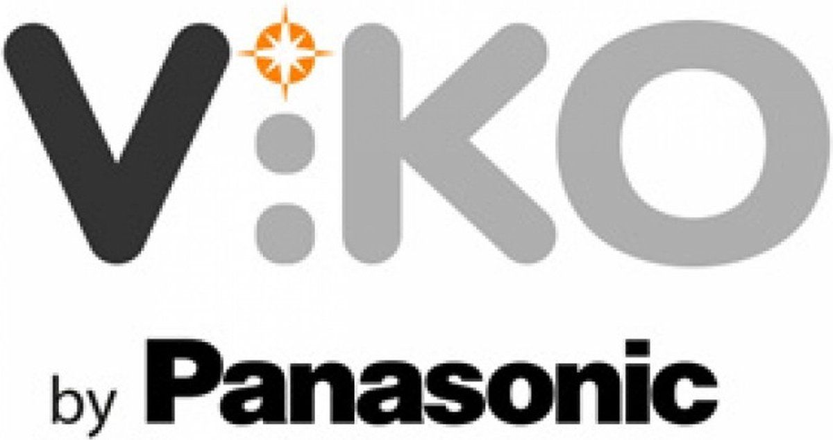 Viko Panasonic Stopcontact - Wandcontactdoos - Zwart