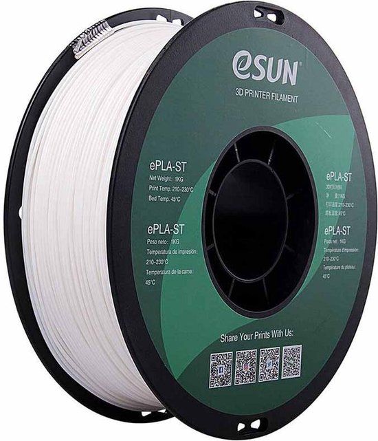 eSun ePLA-ST Filament 1.75mm Natural 1kg