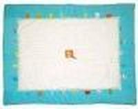 Label Label Boxkleed Blauw - Wit