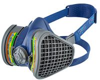 GVS SPR487 Elipse Mask with ABEK1 Filters for Multiple Gases and Vapours, M/L, blue