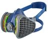 GVS SPR487 Elipse Mask with ABEK1 Filters for Multiple Gases and Vapours, M/L, blue