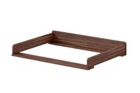 Jaxx Vipack Verzorgingsplank Ilyas - 100x75x14cm - Walnoot - Bruin