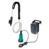 VONROC Pomp voor regentonnen, 400 W, 5200 l/u (20 V, zonder accu en oplader)