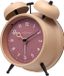 NeXtime Golden Hour Réveil de table Métal Rose 12 x 14 x 6cm