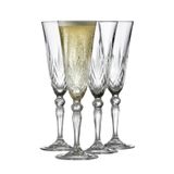 Lyngby Glas 916096 Champagneflûte 160 ml - 4 stuks