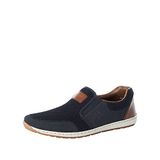 Rieker Heren Slipper Blauw