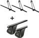 ORION 3x porte-vélos + barres de toit VDP en acier compatibles avec le Mazda CX-5 5 portes 2012-2017