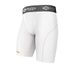 ShockDoctor Herren Tiefschutz Kompressions Short mit Cup Tasche ohne Cup, White, XXL, 220-WH