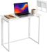 Merkloos Relaxdays Bureau - 80x74x40 cm - Wit