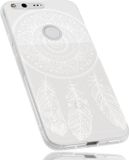 Mumbi Google Pixel Back Cover Siliconen/TPU Wit