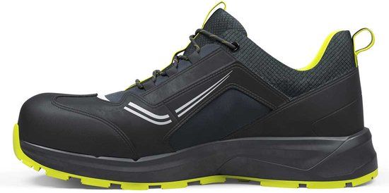 Solid Gear Footwear Solid Gear Adapt Low Veiligheidsschoenen S3L HRO FO SR Zwart/Groen Maat 44