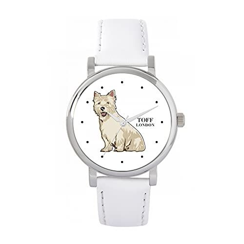 Toff London West Highland Terrier Hondenhorloge - 5059656806974
