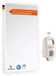 Könighaus Panneau chauffant infrarouge | Chauffage infrarouge avec thermostat SMART | 130W | Blanc | Convient pour salle de bain