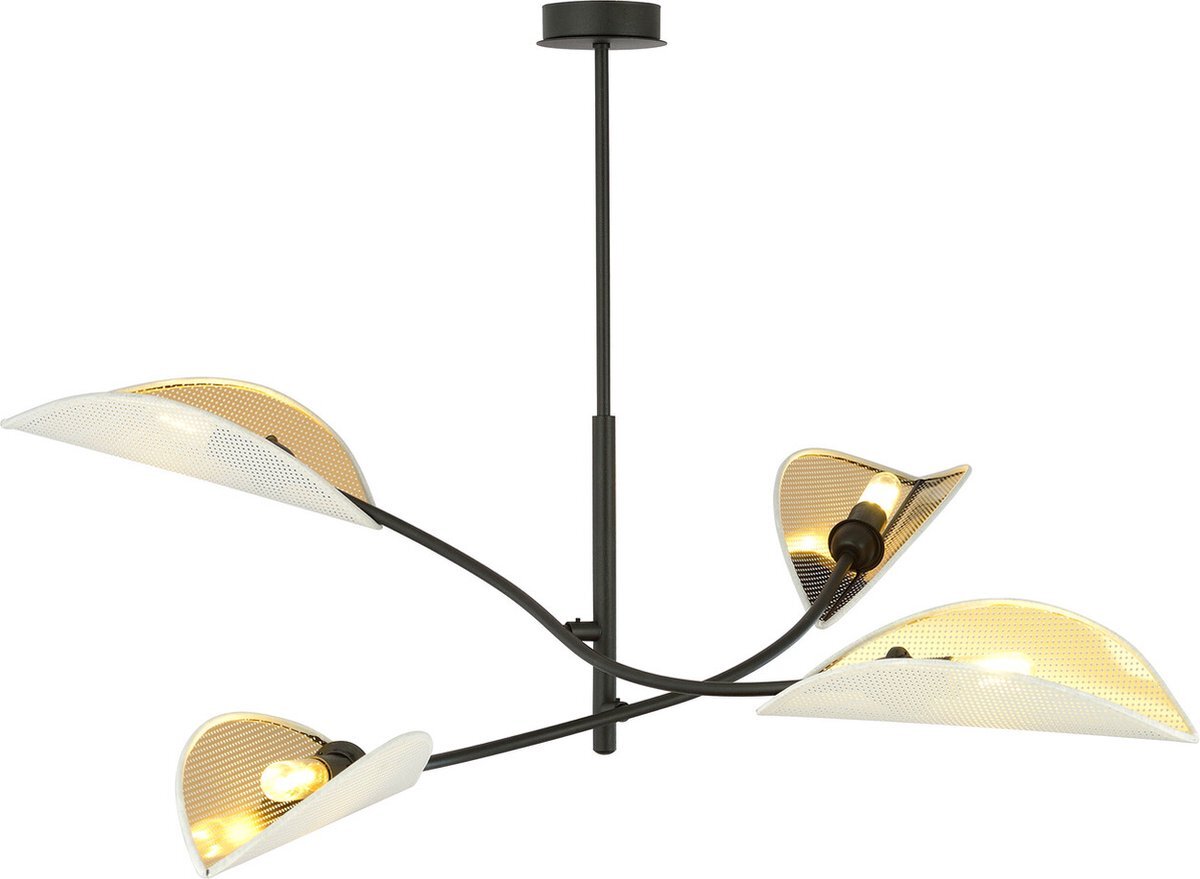 Ledl Lotus 4 Hanglamp Wit/Goud