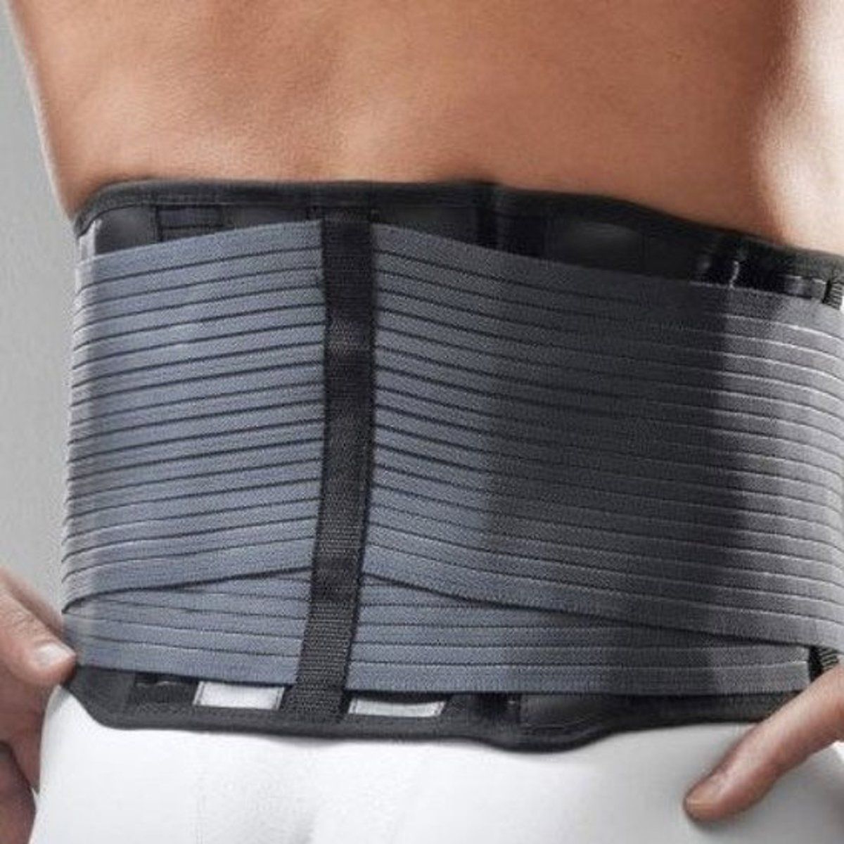 Thuasne Lombacross Activity Rugbrace 21 cm Zwart-Maat 4: 90 - 105 cm