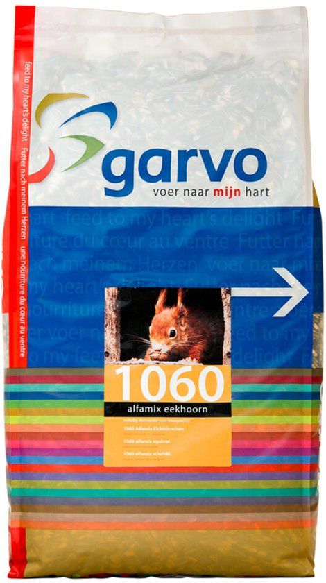 Garvo eekhoornvoer 11 kg