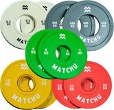 Matchu Sports - Fractional Plates - Micro Plates - Mini Halterschijven - 0.25 t/m 2.5 KG - Set van 10 stuks