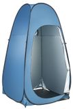 Tente de douche pop-up, cabine d'essayage mobile instantanée avec sac de suspension, piquets, cordes, sac de transport, fabriquée en polyester 190T avec revêtement argenté, montage rapide, adapté au camping, à la plage, à la pêche