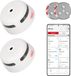 X-Sense XS01-WX Détecteur de fumée intelligent avec Wifi - 2 détecteurs de fumée - Avec montage magnétique