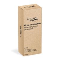 Aquavie Technologie Set van 4 reservepatronen voor OsmoDRINK waterzuiveringssysteem