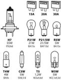 Pilot Viaautoshop H7 Halogeen set 12V - 11 stuks