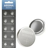 Absina pile bouton 371 1.55 V 10 pièce(s) oxyde d'argent