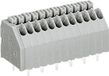 WAGO 250-406 Bloc de jonction à ressort 0.50 mm² Nombre de pôles 6 Gris 1 pièce(s)