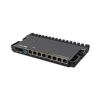 MikroTik RB5009UG+S+IN Bedrade Router - 2.5 Gigabit Ethernet - Zwart