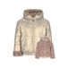 Le Chic reversibe faux fur winterjas - goud