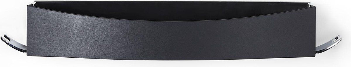 Compactor Draaibaar doucheplateau - Zwart - 35,6 x 10,2 cm