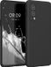 kwmobile telefoonhoesje geschikt voor OnePlus Nord 2 5G - Hoesje met siliconen coating - Smartphone case in zwart