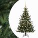 vidaXL Kunstkerstboom met kerstbal 150 cm 150 LED's Warmwit