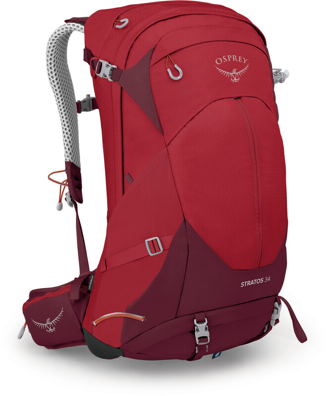 Osprey Stratos 34 Backpack Men, rood