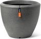 Capi Europe Bloempot bol Arc Granite - 60x48 cm - Antraciet
