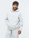 DRILLS Apparel Trui 'RECREATION Scuba Hoodie' blanc chiné