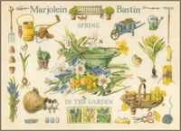Lanarte Borduurpakket - Lente in de tuin - 69 x 49 cm