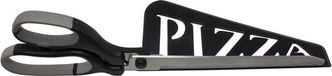 Hi Pizzaschaar met schep 30 cm zwart