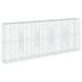 vidaXL Gabion avec couvercle, 500x50x200 cm, acier galvanisé