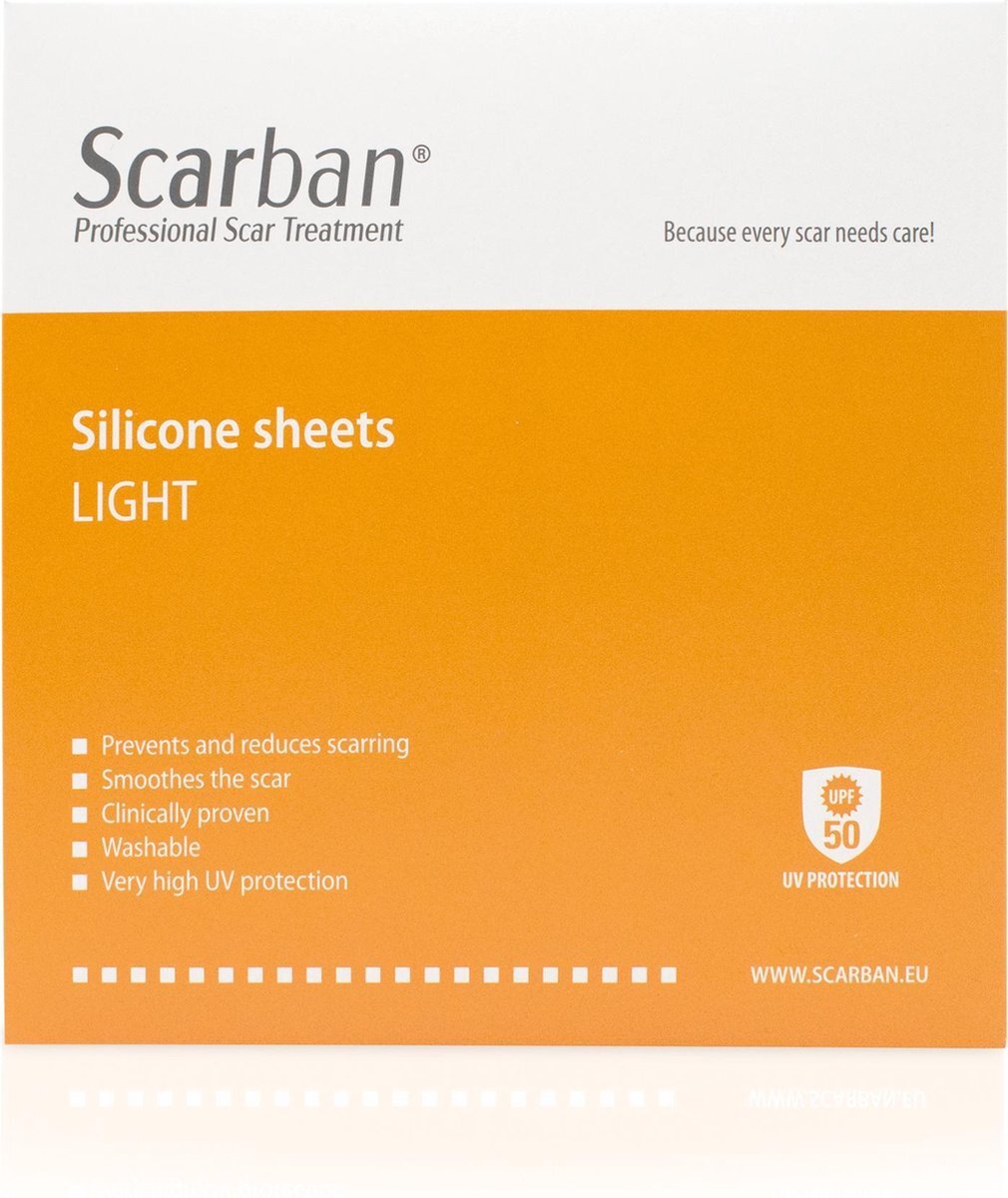 Scarban Scarban Light Silicone Sheet 10cm x 15cm