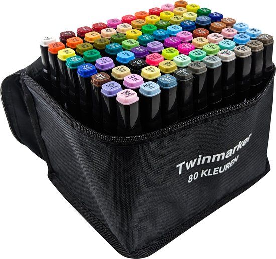 Timmers trading Twinmarkers - 80 stuks