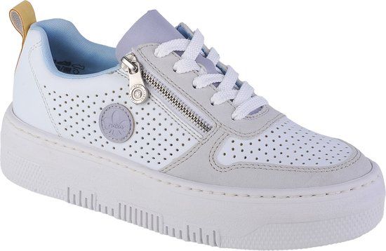 Rieker M1905-80 Sneakers Dames Wit Maat 40