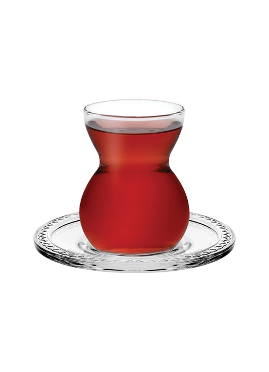 Pasabahce - Etnik Turkse theeglazen set 12 delig - 8693357423909