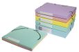 Exacompta Klasseerdoos Cartobox vlak geleverd - Rug 25mm Glanskarton Aquarel - A4 - Geassorteerd - 18560E